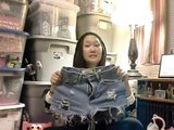 DIY High Waisted Jeans to Shorts (Idiot Proof Method)