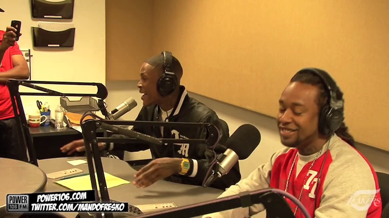 YG & Ty Dolla Sign "Toot It & Boot It" @ Power 106 "The Mando Show" with Mando Fresko, 05-16-2010