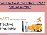 avast free antivirus 247 helpline  number 1-877-523-3678