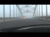 Driving into a FOG bank