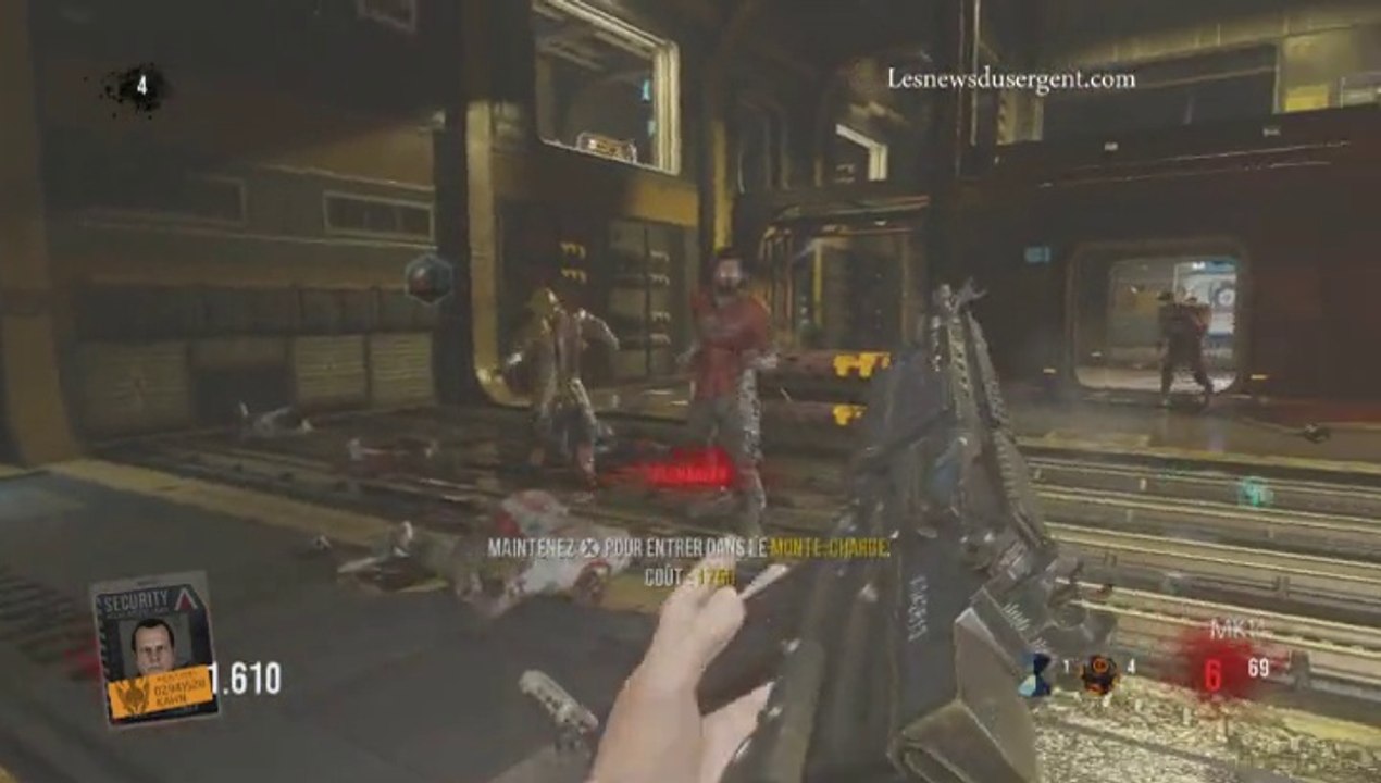 [lest play] gameplay Exo zombie carrier advanced warfare .part1