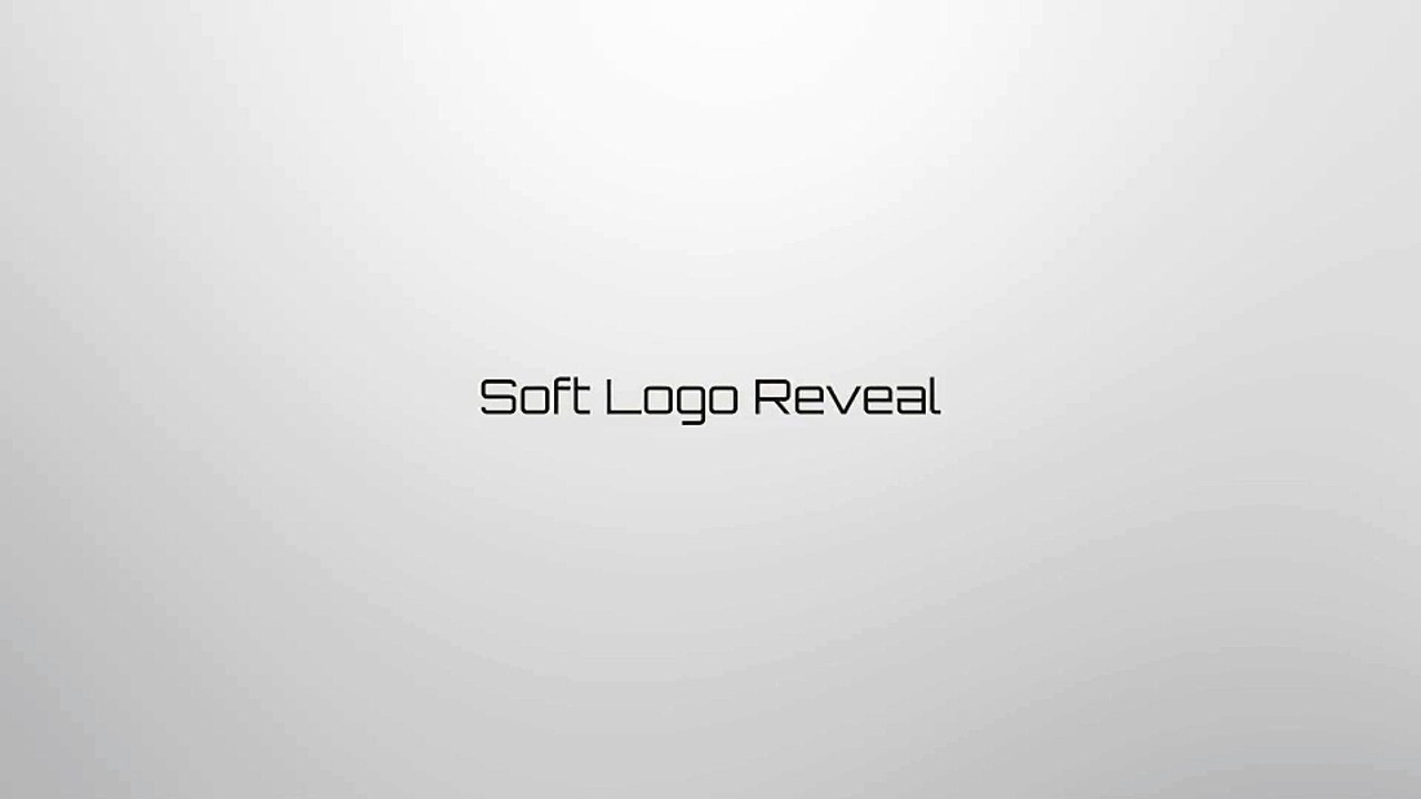 After Effects Project Files - Soft Logo Reveal - VideoHive 8329271