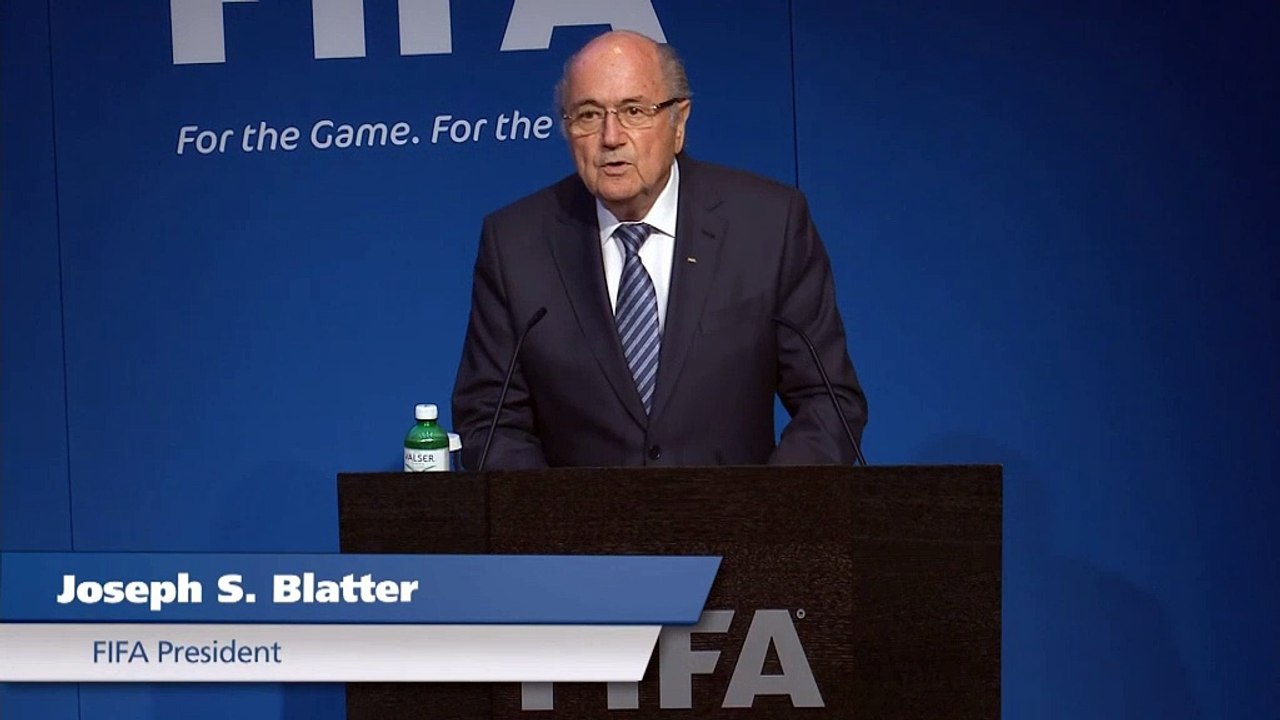 FIFA: Die Rücktritts-Rede von Sepp Blatter