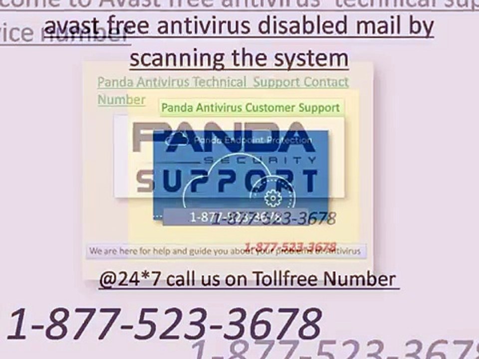 panda free antivirus tech support helpline number 1-877-523-3678