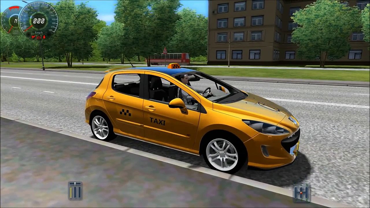 City Car Driving 1.3.3 Peugeot 308 GTi Taxi [1080p]