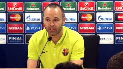 Iniesta: Estoy listo para jugar la final"
