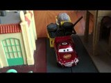 Pixar Cars ---- Bessie pulled by Lightning