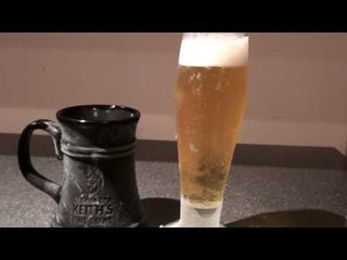 Beer pouring