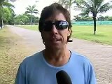 Salto sem paraquedas com Sabiá, Rodrigo Pato, Marcelo Schitine e Claudio Miranda.