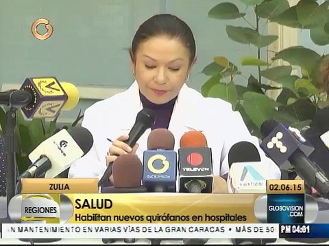 Habilitarán 15 quirófanos en Zulia