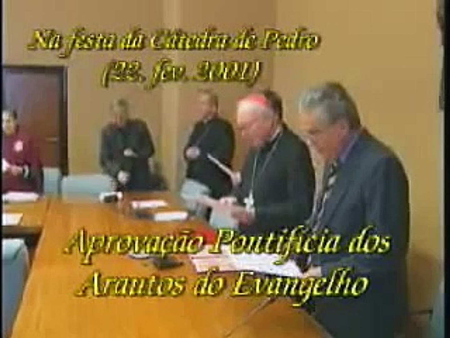 VATICANO APROVA OS ARAUTOS DO EVANGELHO