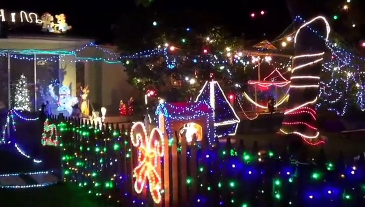 Lights of Christmas 2 of 5, Castle Hills, North Ryde, Martin Place, Sydney, 17 Dec 2014