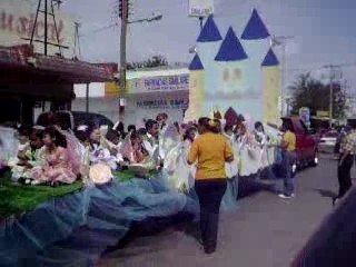 Yoya en el desfile de marzo 2007