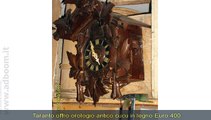 TARANTO, GINOSA   OROLOGIO ANTICO CUCU IN LEGNO EURO 400