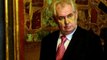 REPTILIAN SHAPESHIFTING OF CZECH PRESIDENT. MUST SEE!!