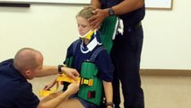 Spinal Immobilization Seated Patient