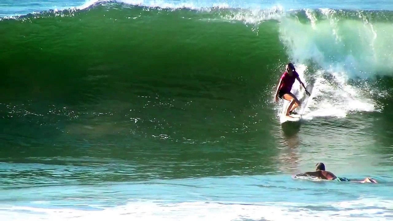 Holly Beck Lazy Surf Session at Punta Mango