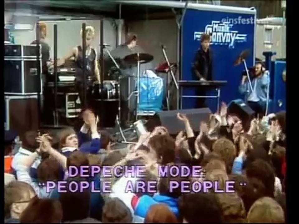 Depeche Mode +  New Order im  "Musik Convoy" 1984