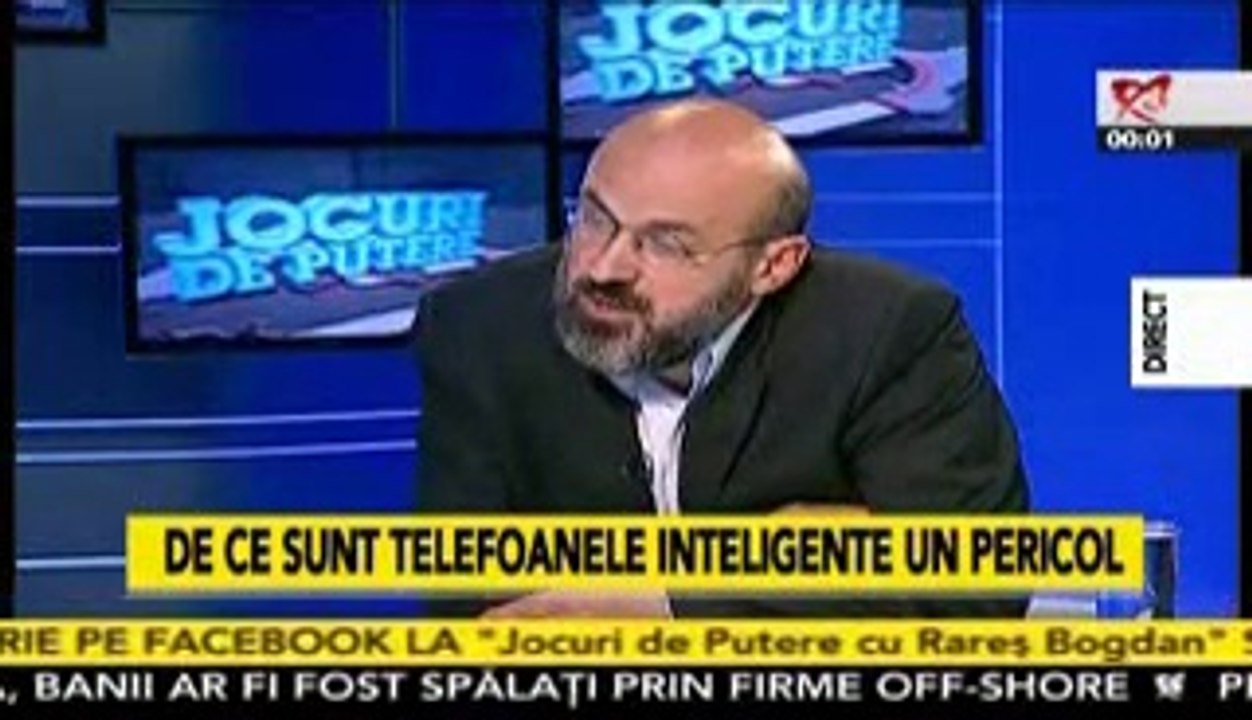 VIRGILIU GHEORGHE despre efectele negative ale tabletelor si smartphone-urilor asupra copiilor - la JOCURI DE PUTERE