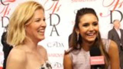Nina Dobrev Rocks a Gorgeous Lela Rose 2-Piece at CFDA Awards 2015