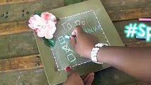 DIY SPRING ROOM DECOR! || Easy DIY Chalkboard