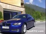 2007 BMW E92 335i Test Drive faster than laguna e46 m3