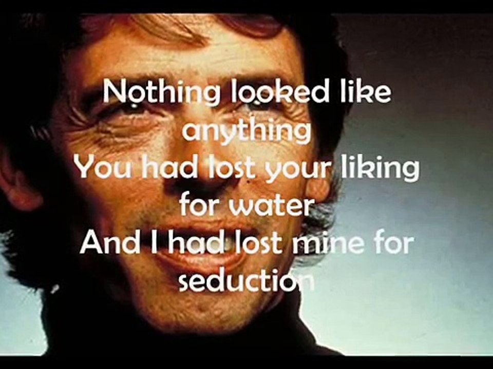 Jacques Brel / English lyrics - La Chanson Des Vieux Amants