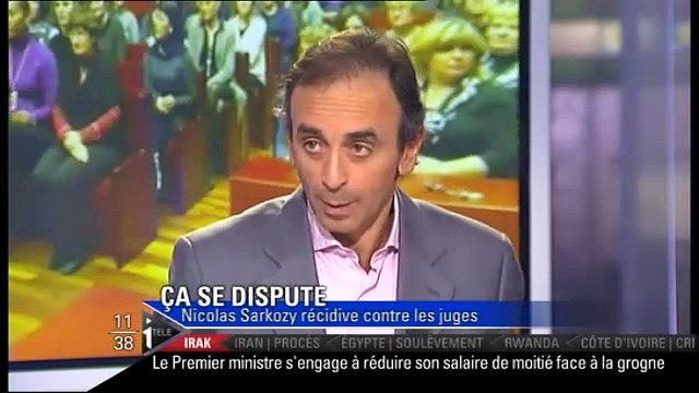 Zemmour vs Domenach - 05/02/11 - Ça se dispute