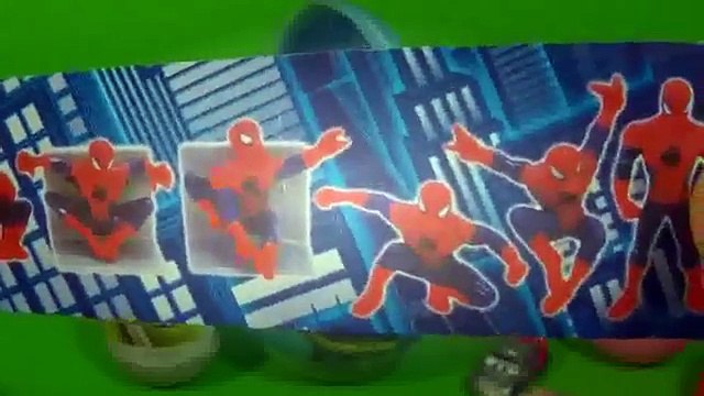 BIG surprise egg Monsters University Disney Cars HELLO KITTY Kinder Surprise MARVEL SPIDER