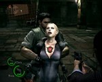 Resident Evil 5 - story mode - chapter 5-3  /  Wesker and Jill VS Chris and Sheva