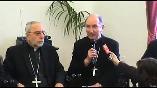Coordination des Conférences épiscopales Terre Sainte: conférance de press - Français