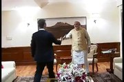 PM Narendra Modi meets Mark Zuckerberg