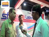 Dr. Muhammad Nadeem Sarwar (MD Sanna Laboratories talked with Waheed Jang in LDFA Expo 2015 at Karachi.
