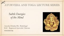 Subtle Energies of the Mind - Prana: Tejas: Ojas