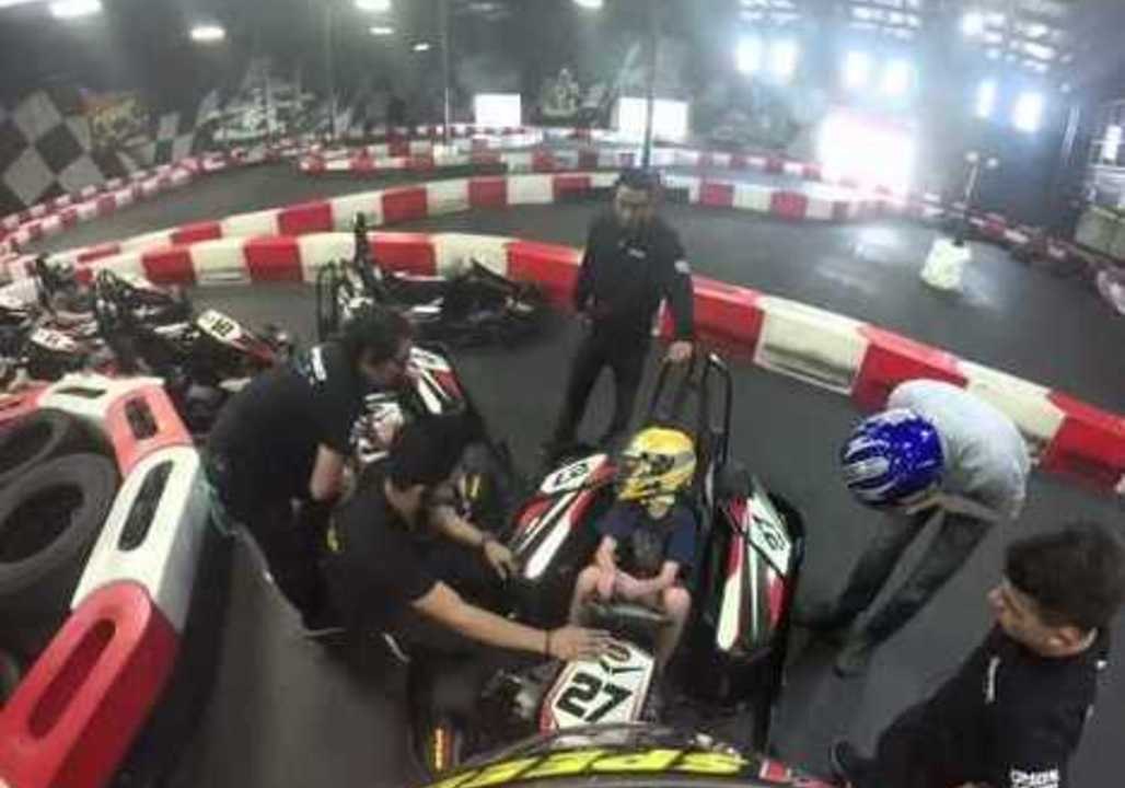 GoPro Captures Karting Collision Up Close