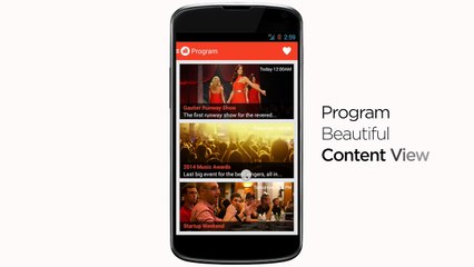 Make an Android app easily with this Android Event app template