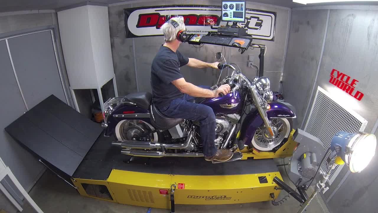 2014 Harley-Davidson Softail Deluxe Dyno Run