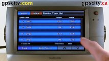 Making a Route in the Garmin GPSMap 720 Marine GPS with GPS City