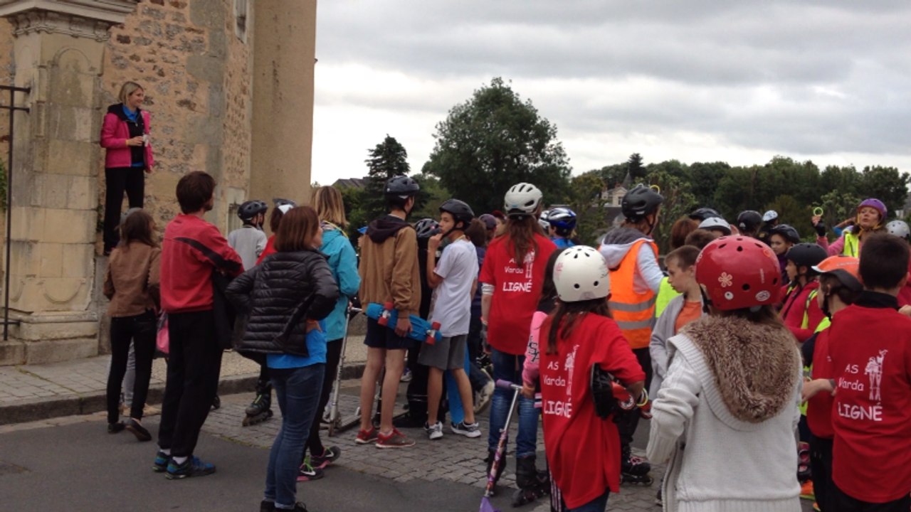 Défilé à roulettes et spectacle avec les Atlant'collèges