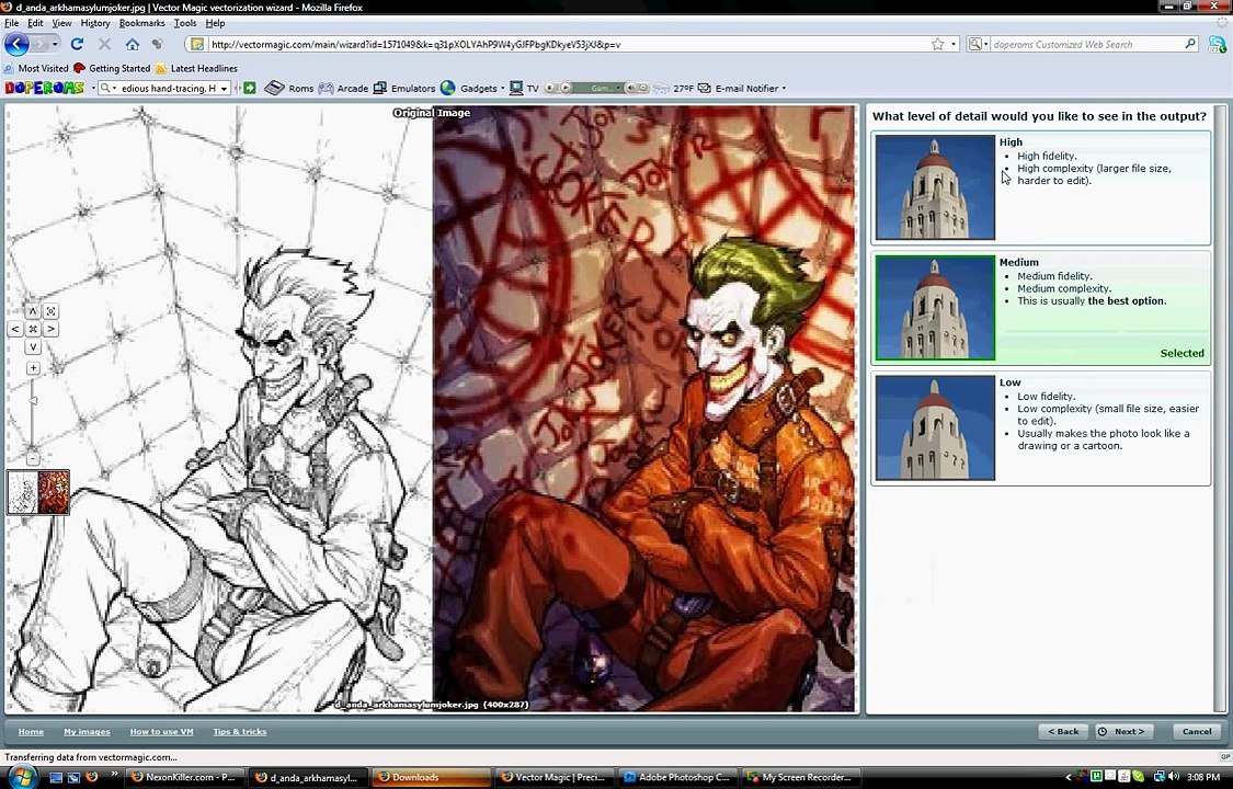 Vector Magic Easy Tut