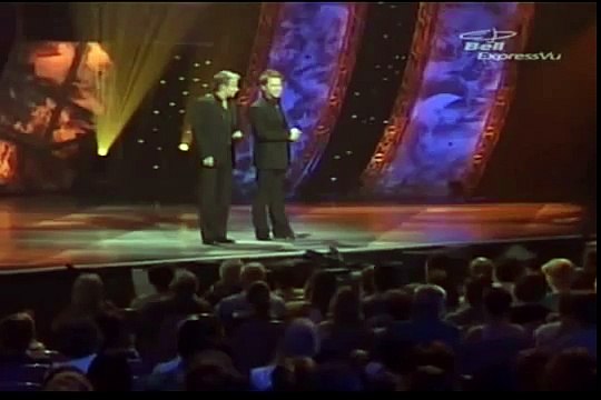 Franck Dubosc et Stéphane Rousseau - Gala Juste Pour Rire 2005