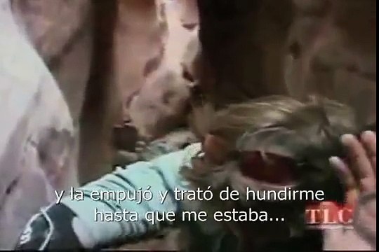Aron Ralston describe la amputacion (con subtitulos en espanol)