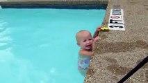 Two Year Old Baby Swimming In Water Amazing Video