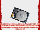 Brand 500GB Hard Disk Drive/HDD for Acer Aspire 5051 5315-2940 5520-5043 5520-5912 5620 5650