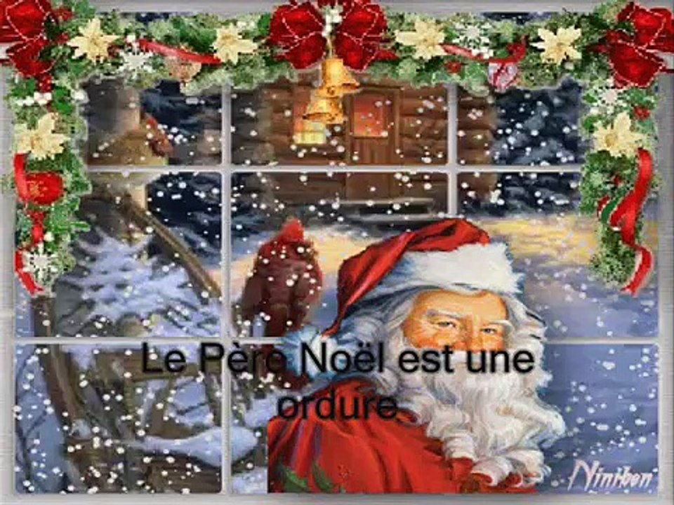 Le Père Noël est une ordure - Parodie "Petit papa Noël"