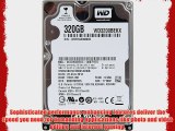 Western Digital 320 GB WD Black SATA III 7200 RPM 16 MB Cache Bulk/OEM Notebook Hard Drive