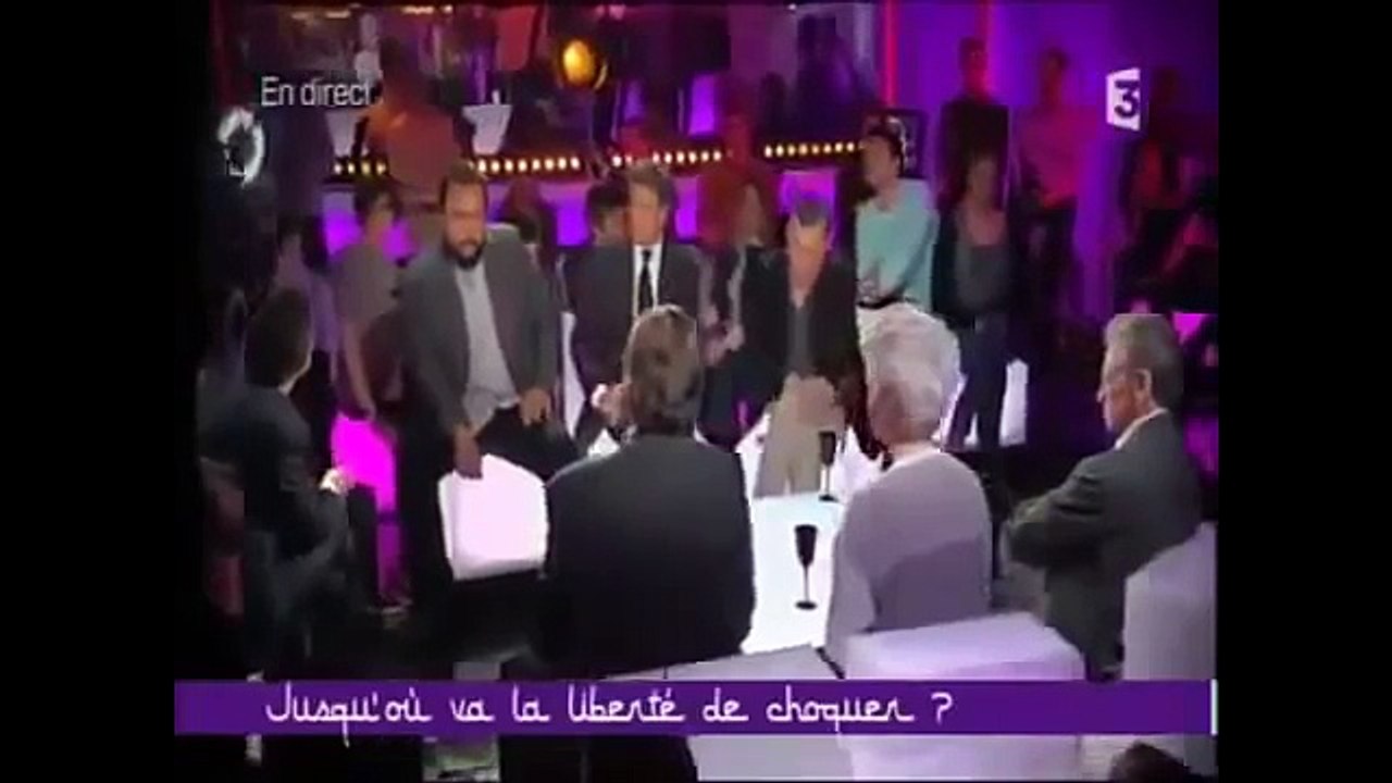 Dieudonné face au intellectuelles Juifs, Débat et Clach !!liberté de choquer ?