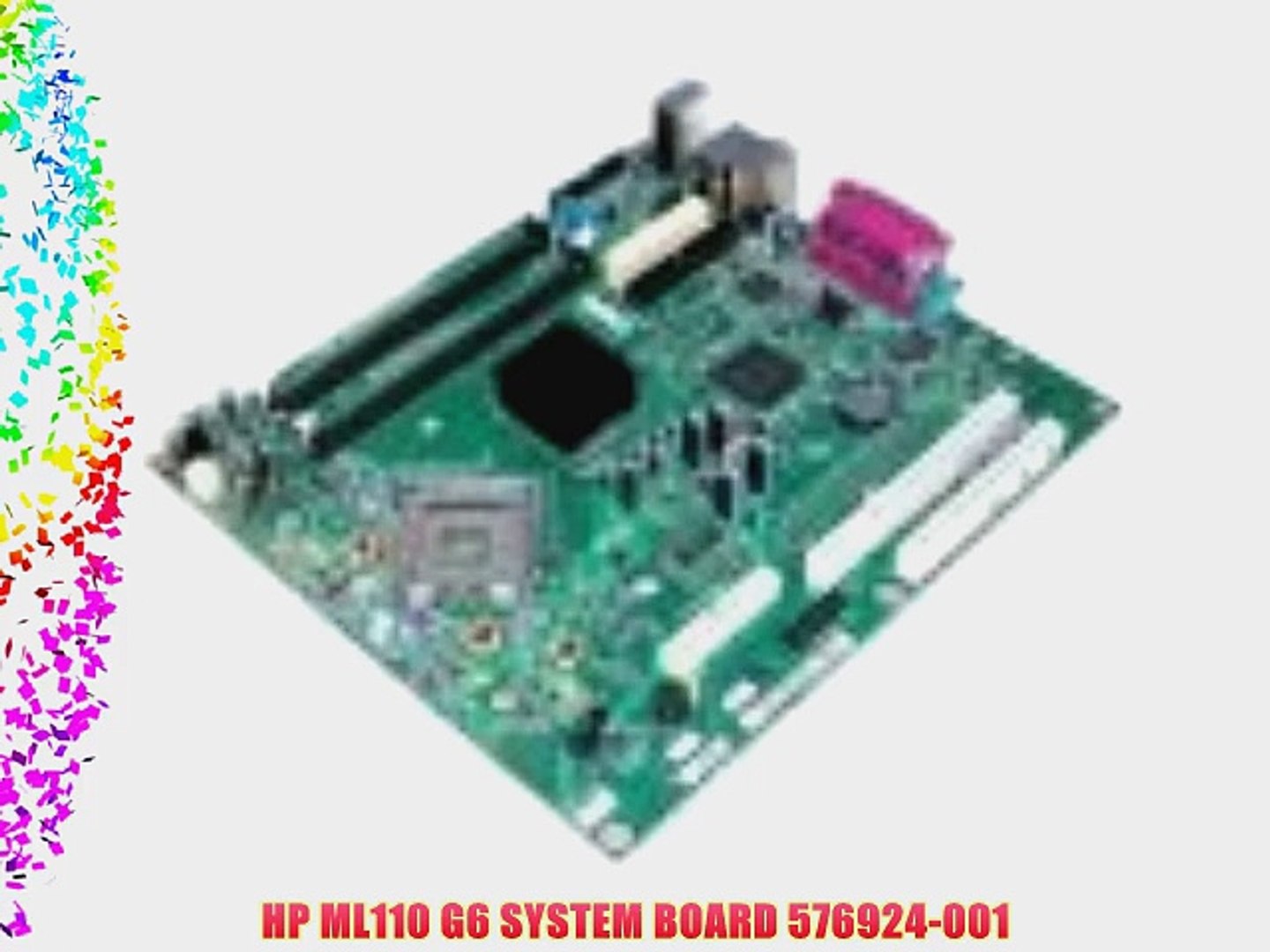 Hp Ml110 G6 System Board 001 Video Dailymotion