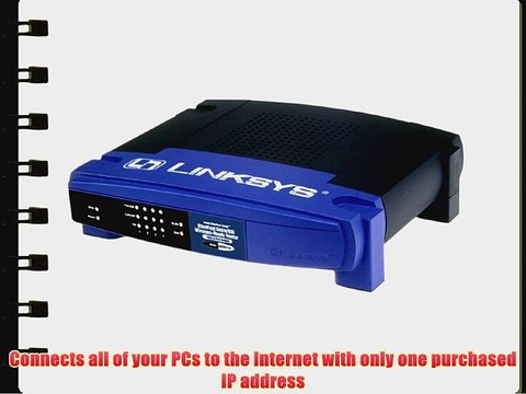 Cisco-Linksys BEFSR41 EtherFast Cable/DSL Router with 4-Port 10/100 Switch