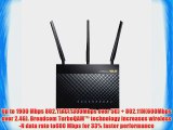 ASUS (RT-AC68U) Wireless-AC1900 Dual-Band Gigabit Router